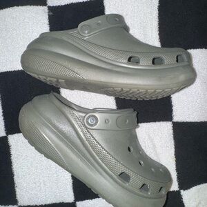Gray Slip-On Clogs